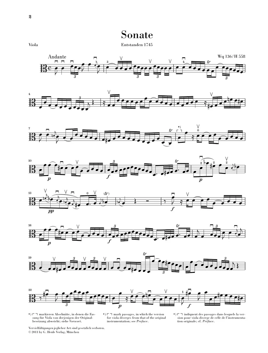 C.P.E. Bach: Gamba Sonatas Wq 88, 136, 137 - Image 3