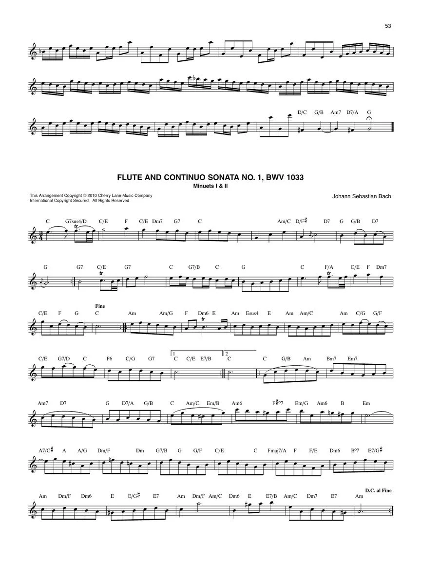 Bach, J.S. - Fake Book - Image 7