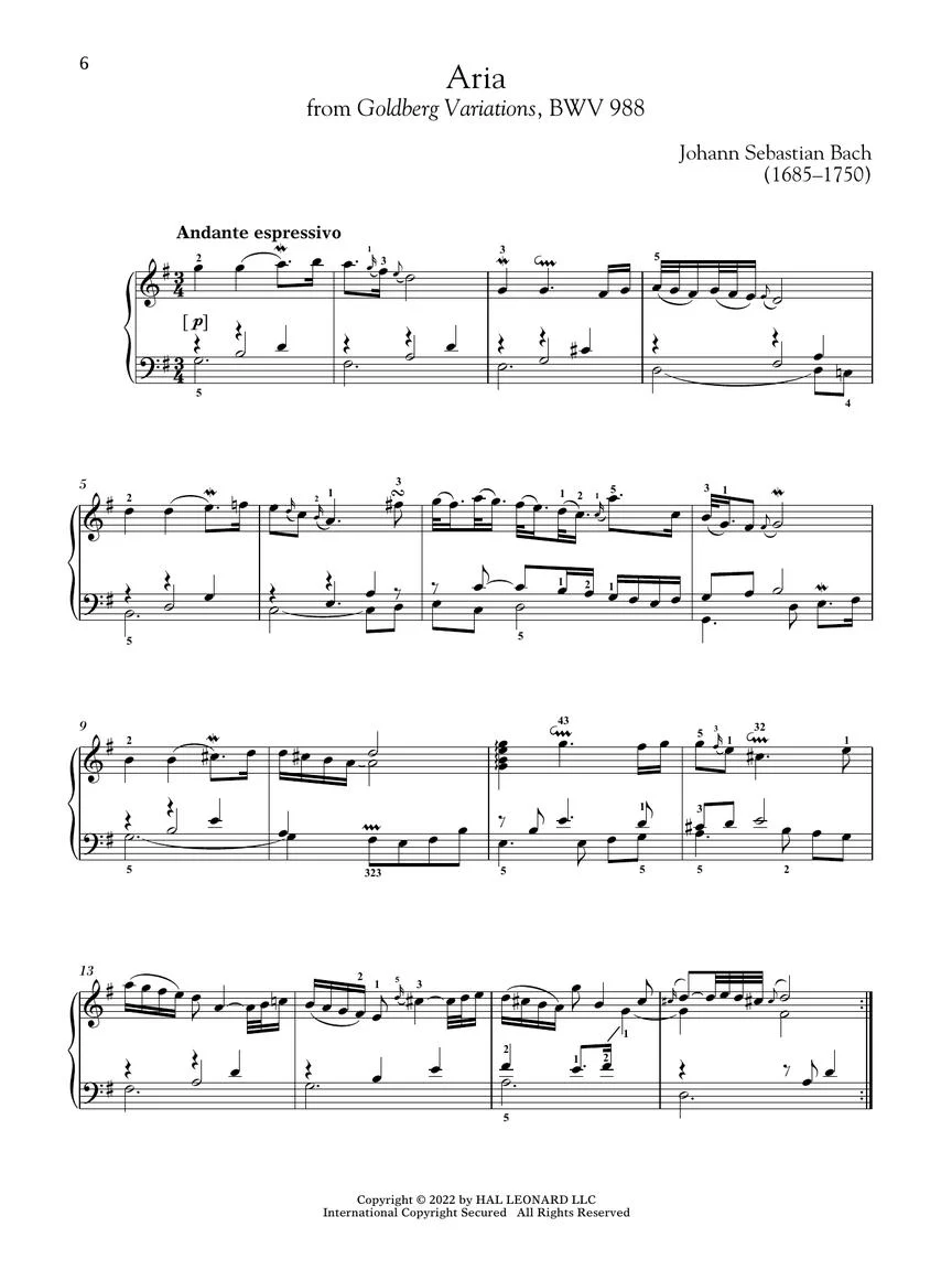 Bach First 50 Bach Pieces You Should Play on the Piano - Image 5