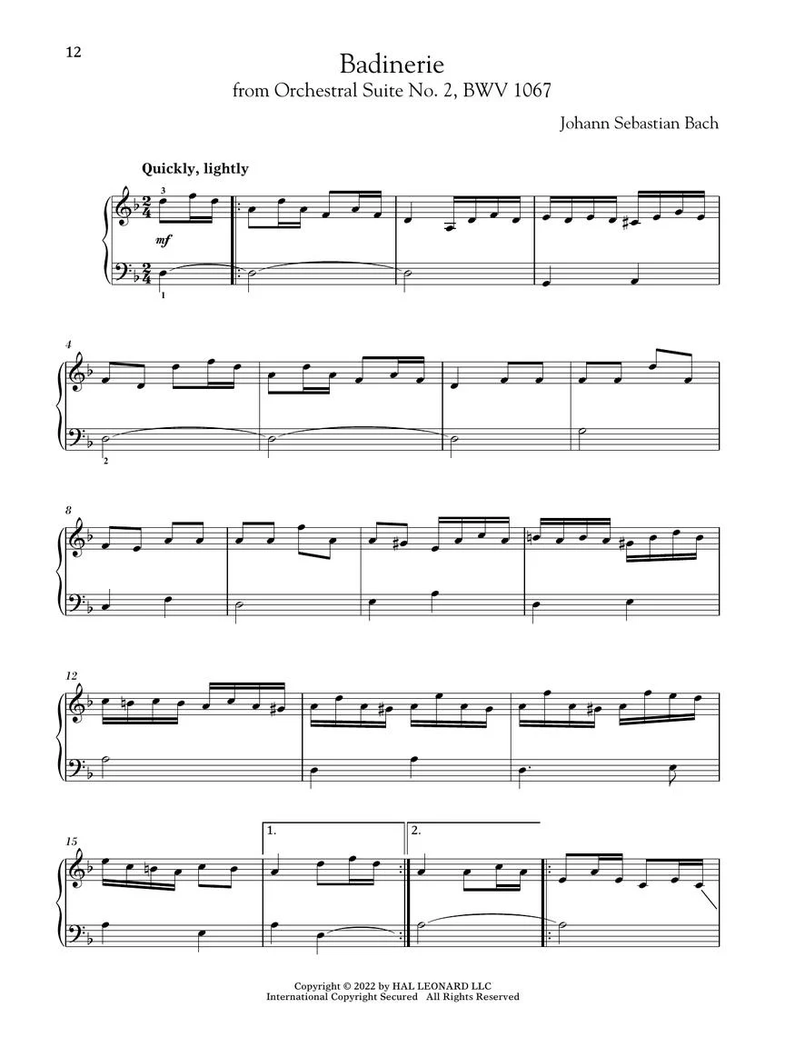 Bach First 50 Bach Pieces You Should Play on the Piano - Image 7