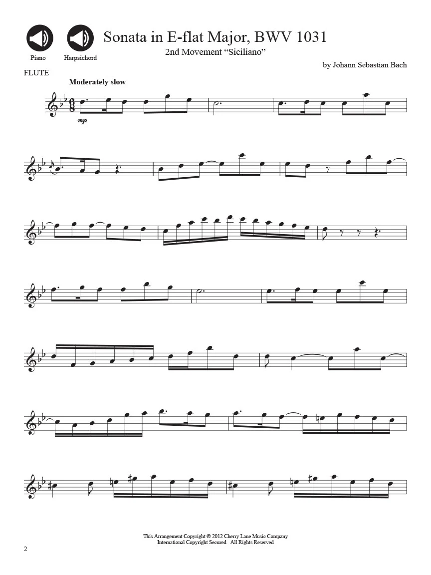 Bach Flute Solos - Image 3
