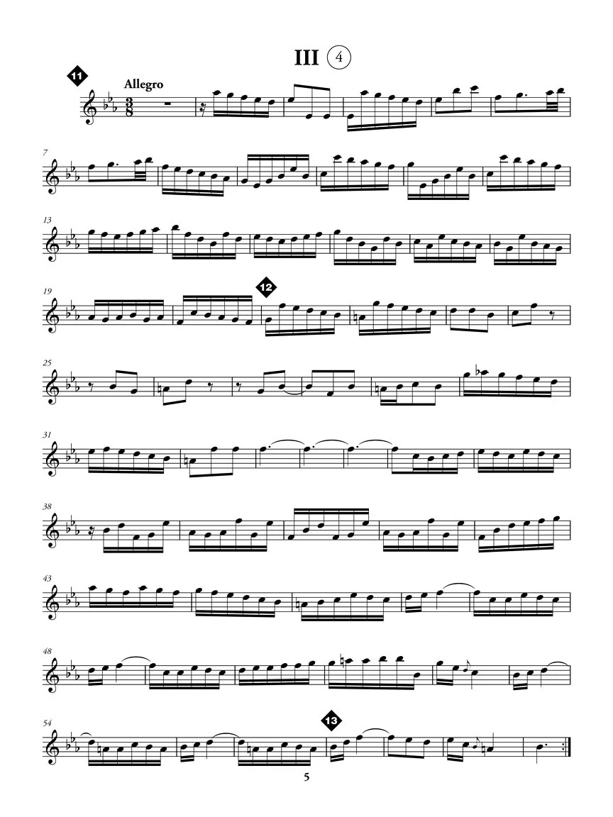 Bach - Flute Sonata in E-flat Major, BWV 1031 - Classical Play-Along Vol. 18 - Image 4