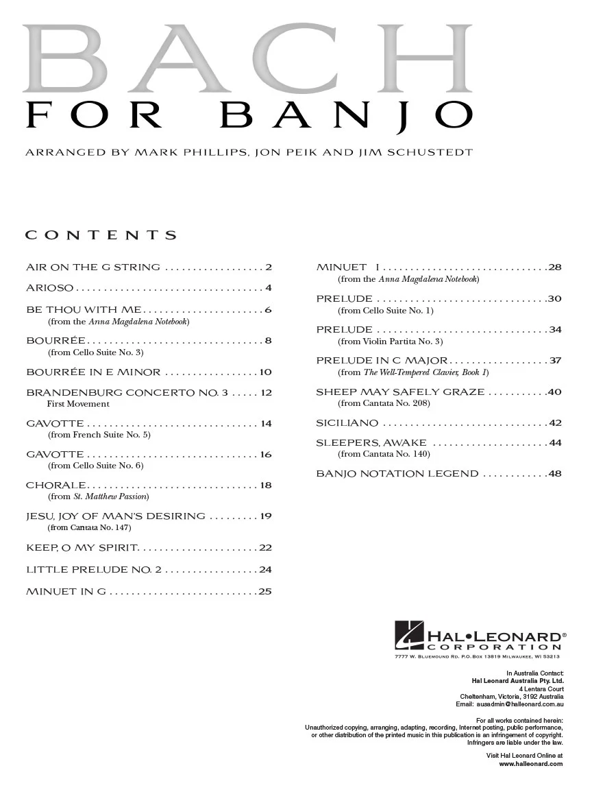Bach for Banjo - Image 2
