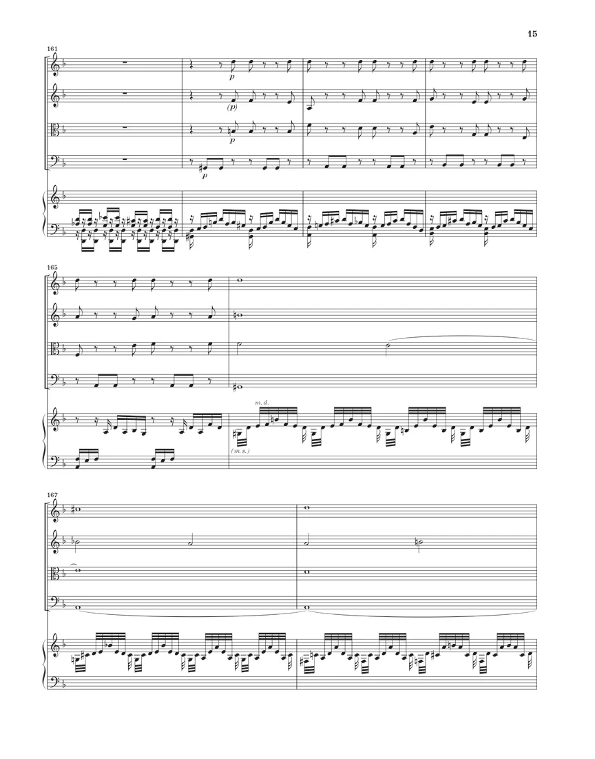 Bach: Harpsichord Concerto No. 1 d minor BWV 1052 (Full Score) - Image 3