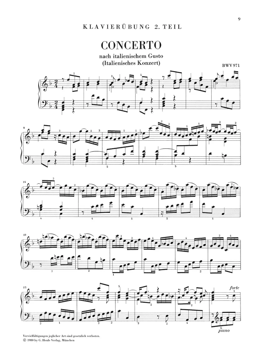 Bach: Italian Concerto, French Overture, Four Duets, Goldberg Variations - Image 3