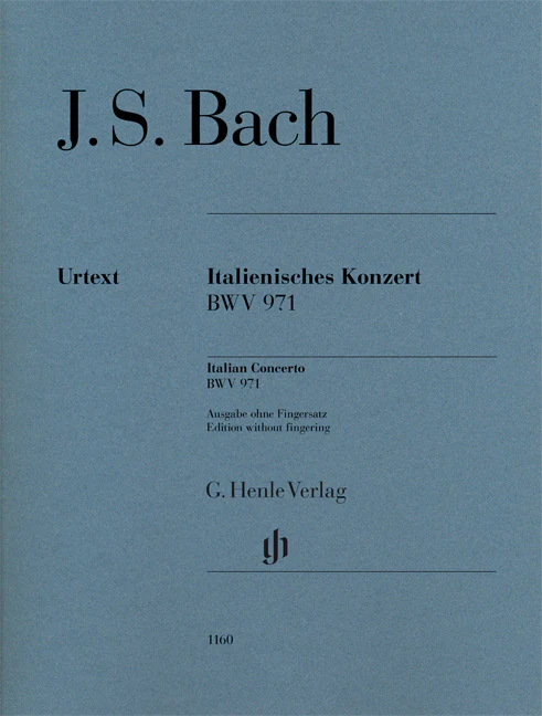 Bach: Italian Concerto BWV 971 (Without Fingering)