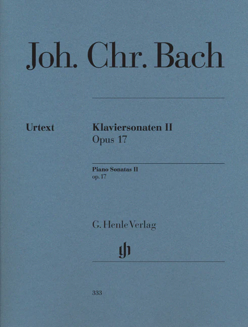 J.C. Bach: Piano Sonatas, Volume II, Op. 17