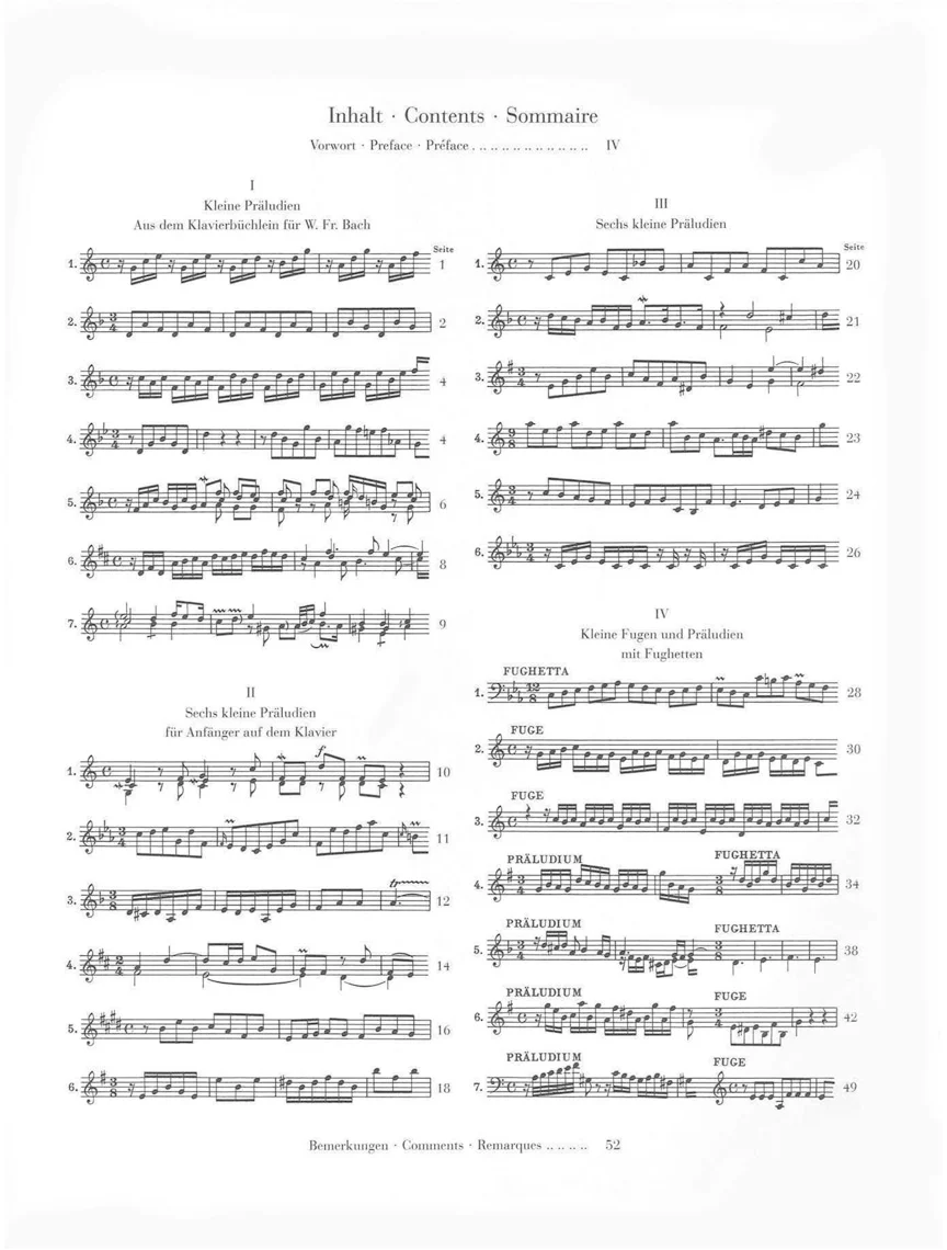 Bach: Little Preludes and Fughettas (Hardcover) - Image 2