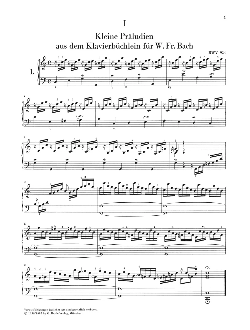 Bach: Little Preludes and Fughettas (Hardcover) - Image 3
