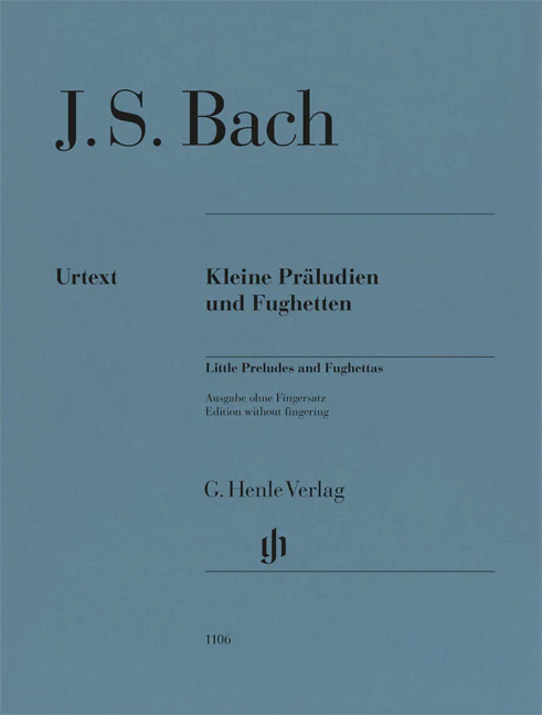 Bach: Little Preludes and Fughettas (Without Fingering)