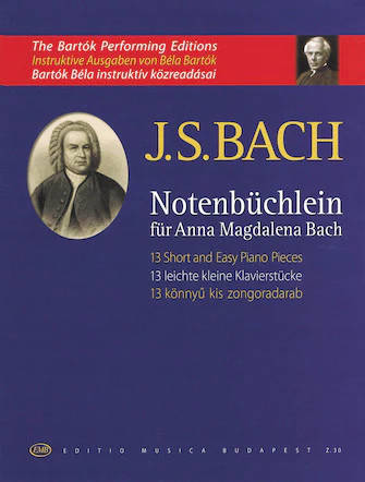 Notenbüchlein für Anna Magdalena Bach