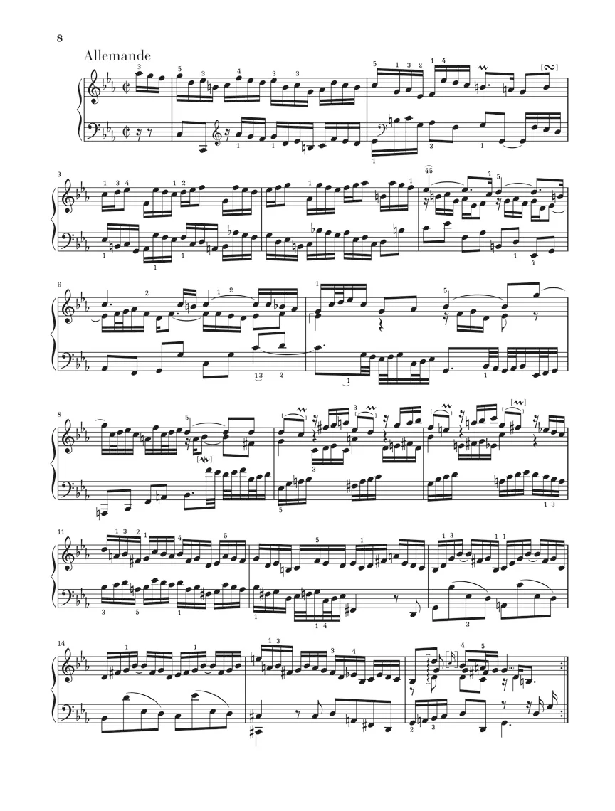 Bach: Partita 2 c minor BWV 826 - Image 3