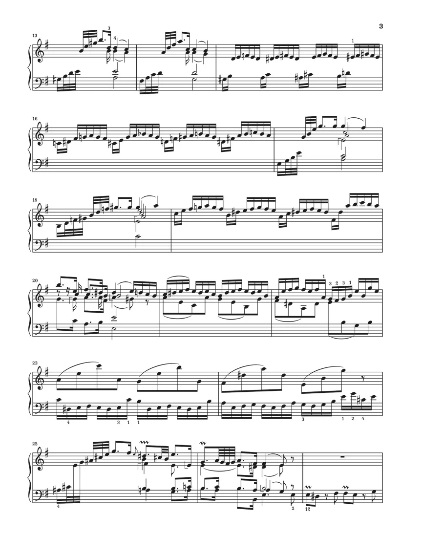Bach: Partita 6 e minor BWV 830 - Image 3