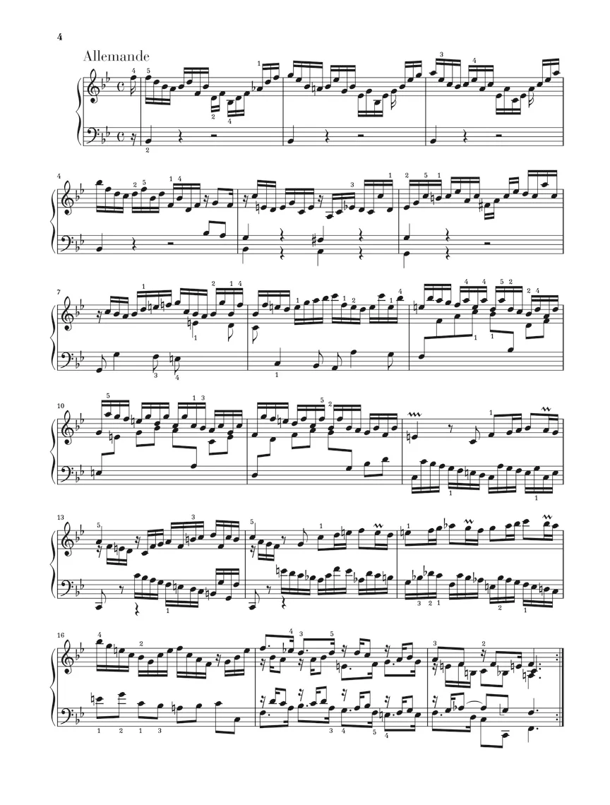 Bach: Six Partitas BWV 825-830 (Hardcover) - Image 4