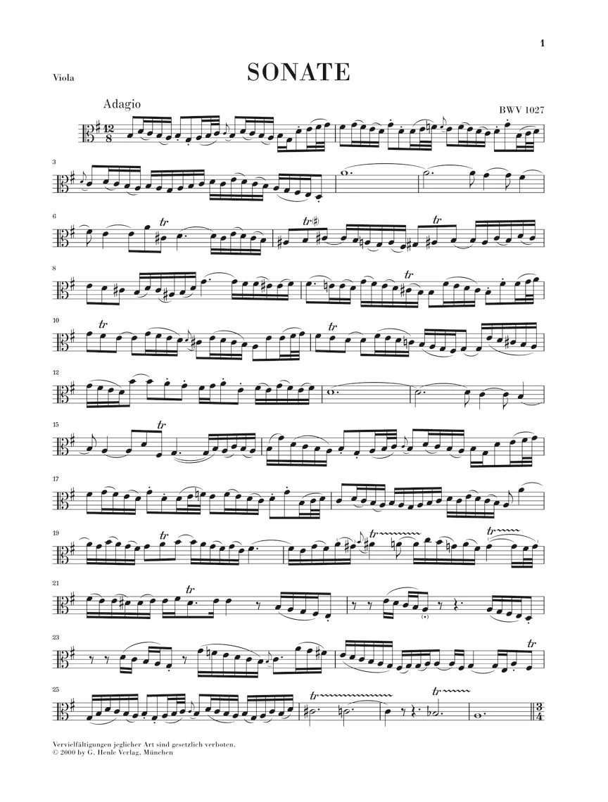 Bach: Three Gamba Sonatas BWV 1027-1029 - Image 4