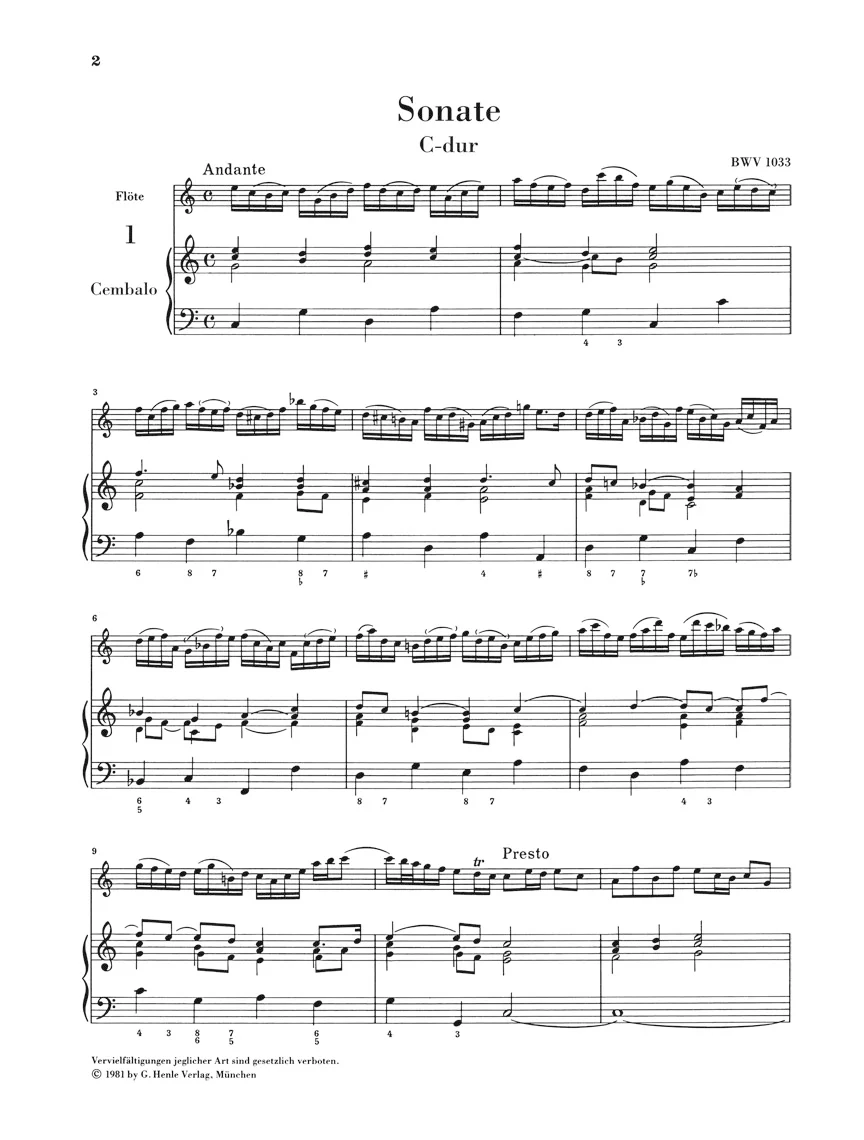 Bach: Flute Sonatas, Volume II - Image 2