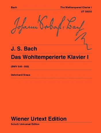 Bach: The Well Tempered Clavier for piano Volume 1