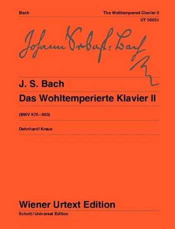 Bach Well Tempered Clavier, Volume 2