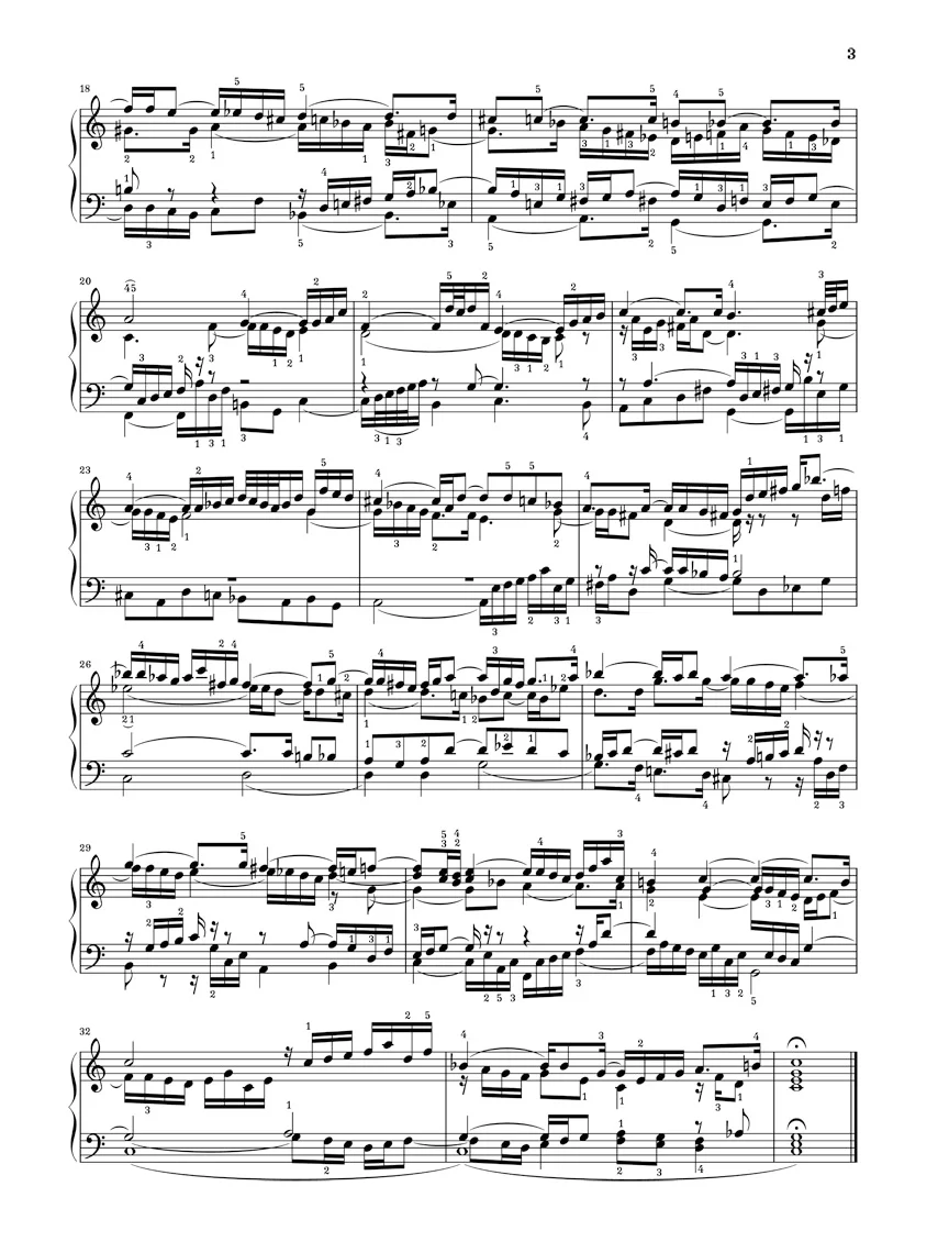 Bach: The Well-Tempered Clavier Part II (Hardcover) - Image 3