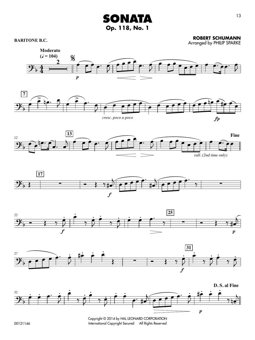 Classical Solos for Baritone B.C., Vol. 2 - 15 Easy Solos for Contest and Performance - Image 5