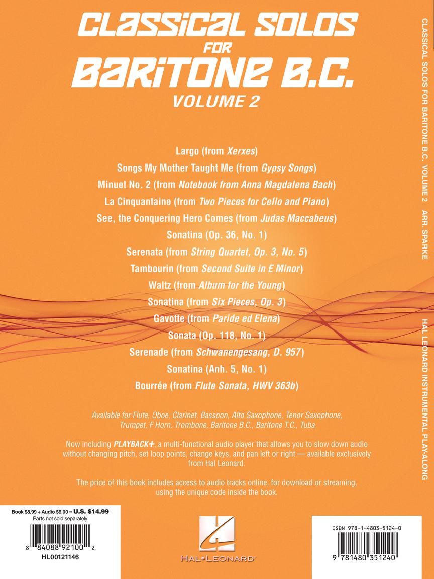 Classical Solos for Baritone B.C., Vol. 2 - 15 Easy Solos for Contest and Performance - Image 6