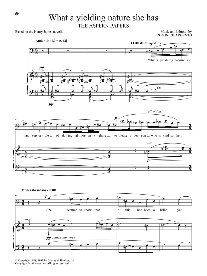 Boosey & Hawkes Opera Anthology - Baritone/Bass - Image 6