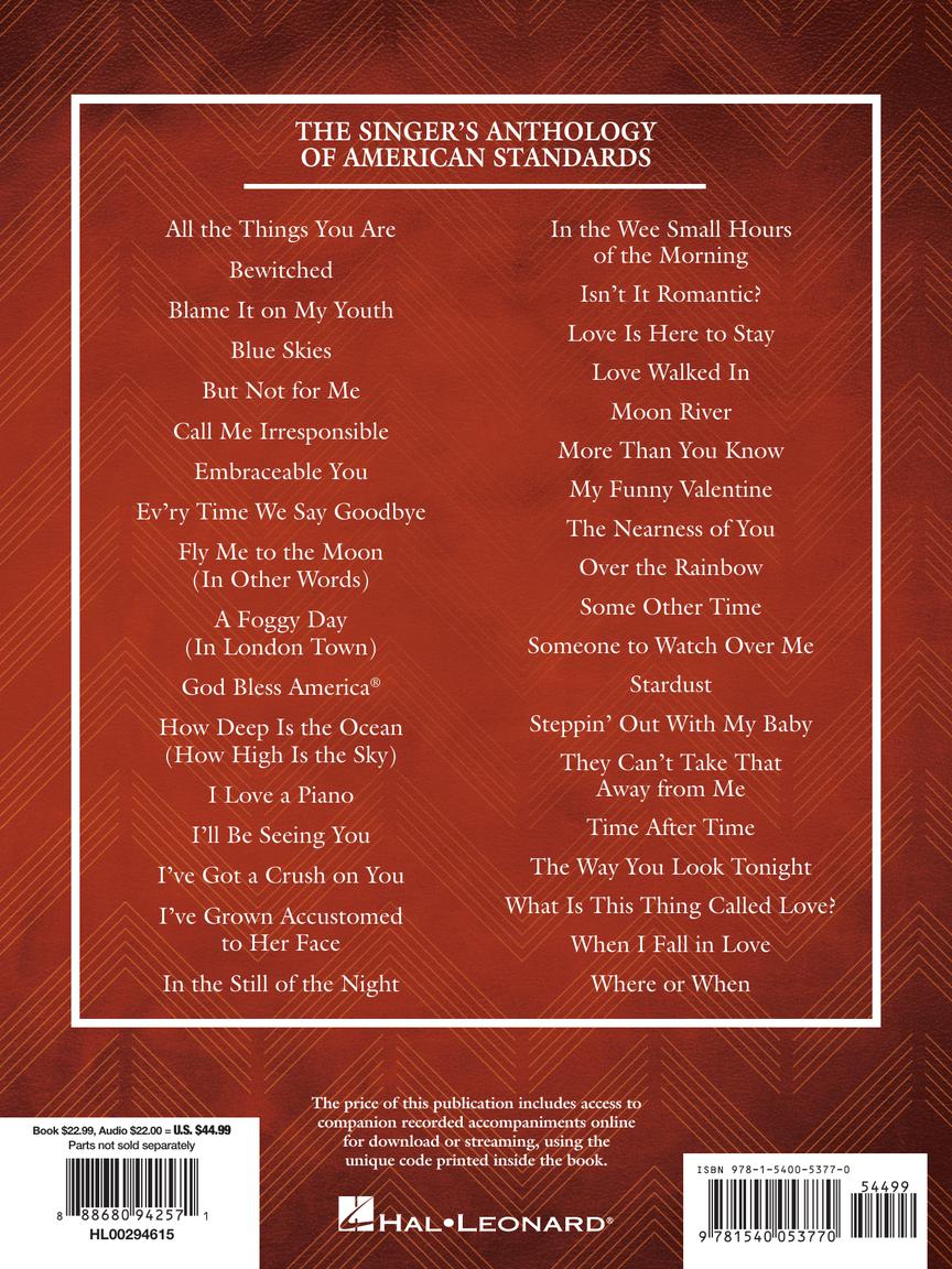 Singer's Anthology of American Standards Baritone with Recorded Accompaniment - Image 8