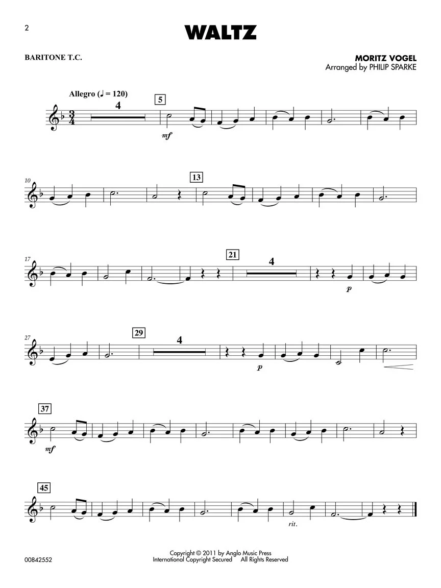 Classical Solos for Baritone T.C. - 15 Easy Solos for Contest and Performance - Image 2