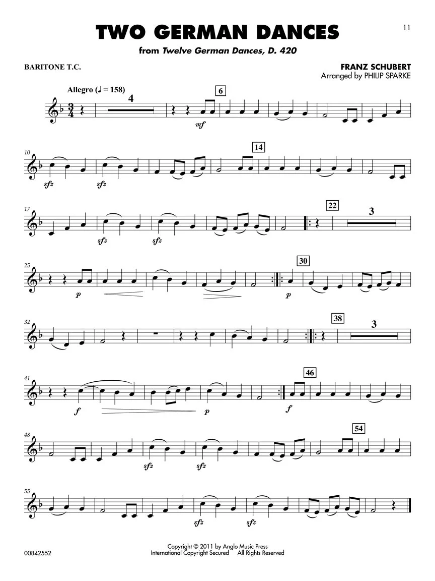 Classical Solos for Baritone T.C. - 15 Easy Solos for Contest and Performance - Image 3