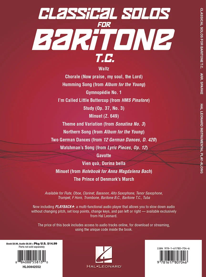 Classical Solos for Baritone T.C. - 15 Easy Solos for Contest and Performance - Image 6