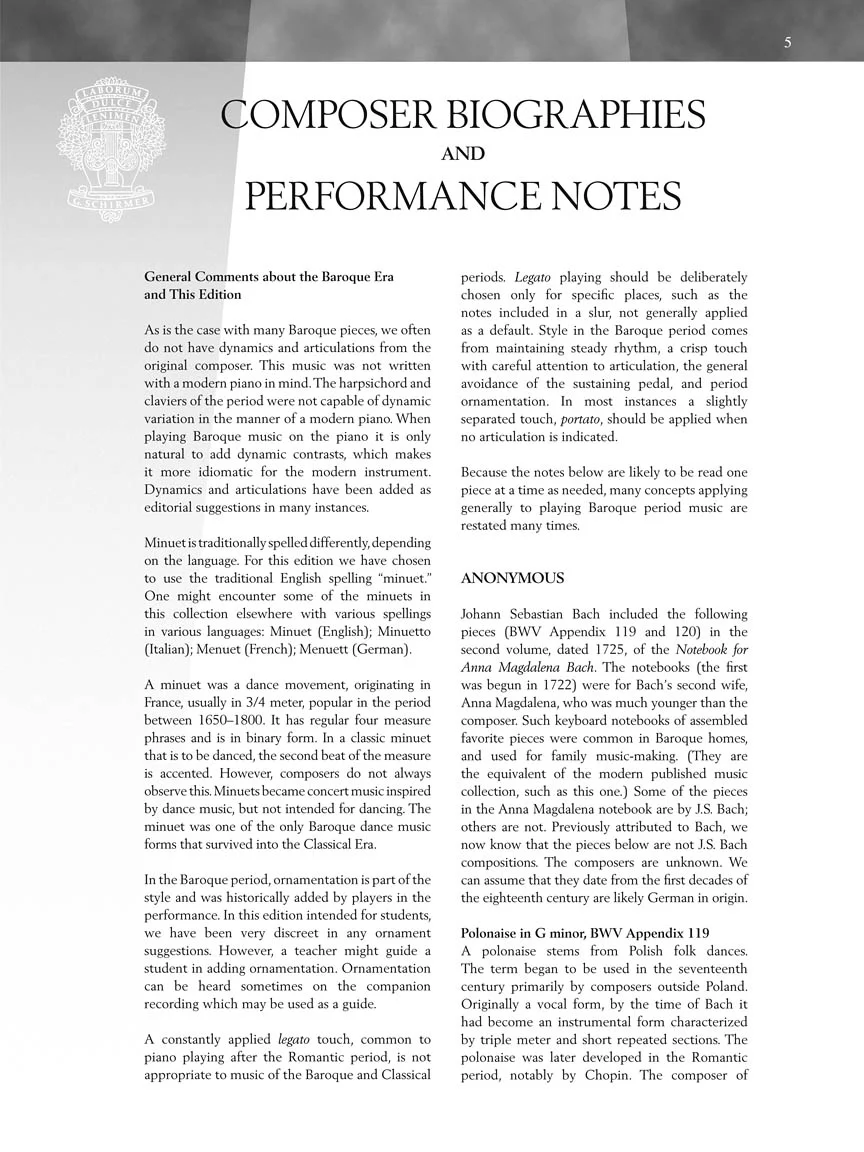 Baroque Era - Schirmer Performance Editions - Image 5