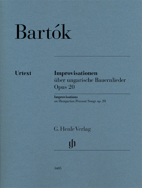 Bartók: Improvisations on Hungarian Peasant Songs, Op. 20