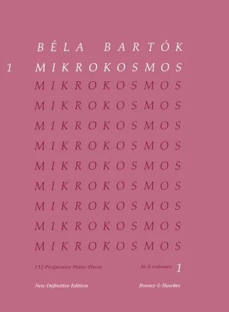 Bartok Mikrokosmos Volume 4 (Pink)