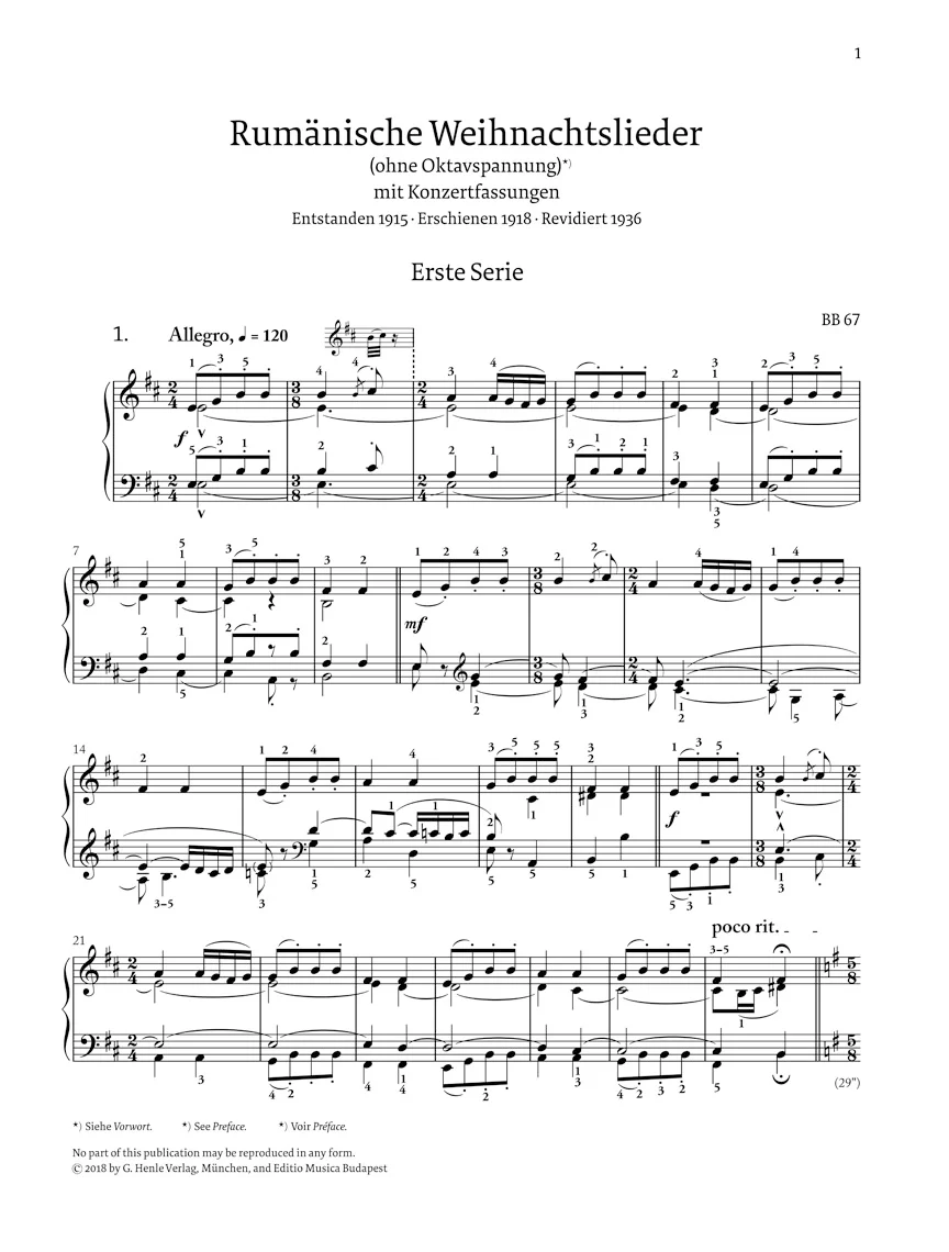 Bartók: Romanian Christmas Songs - Image 2