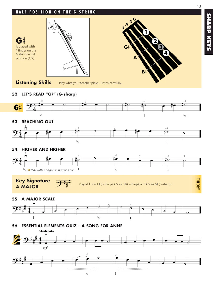 Essential Elements for Strings - Double Bass Book 2 (w/EEi) - Image 4