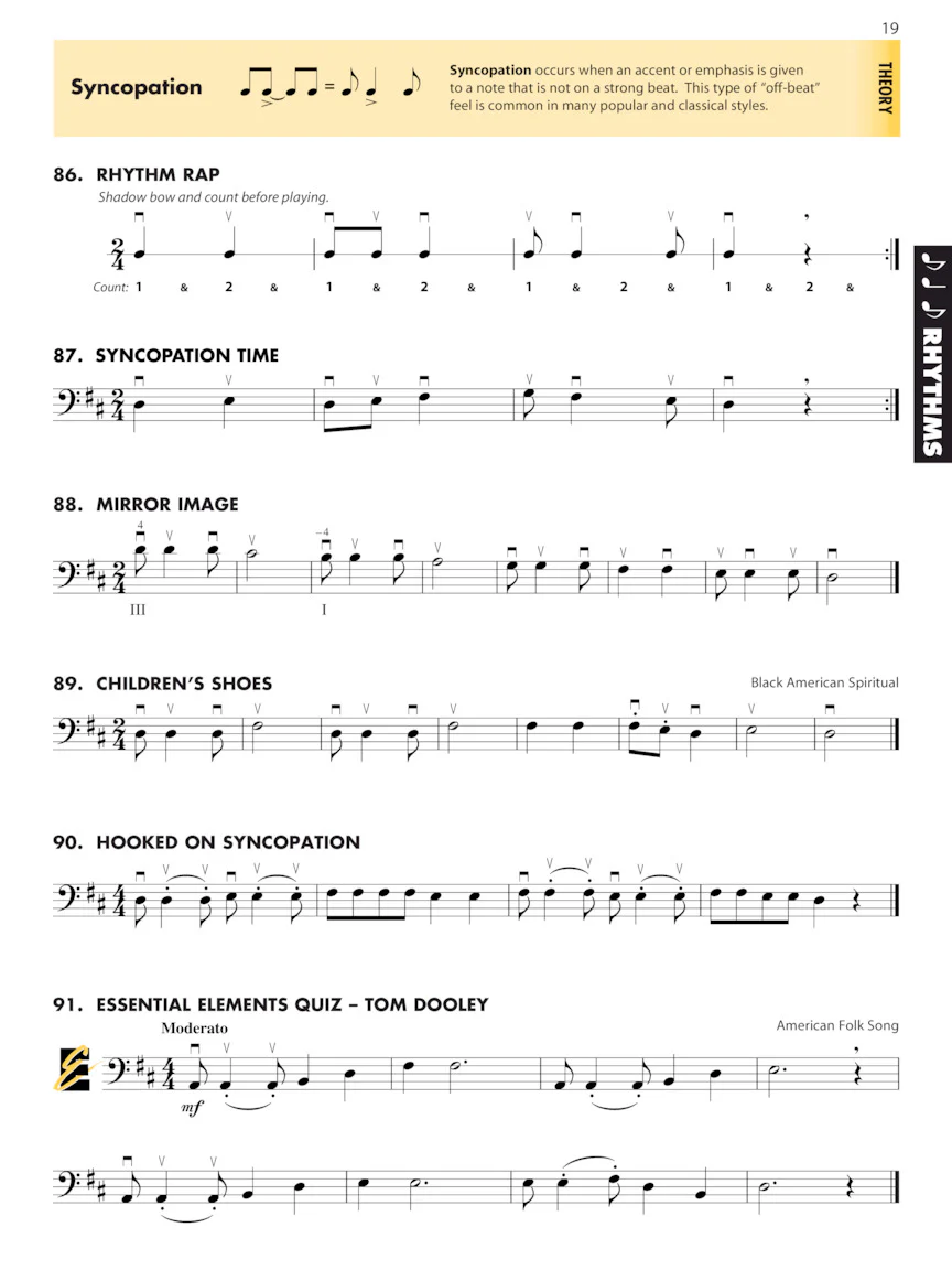 Essential Elements for Strings - Double Bass Book 2 (w/EEi) - Image 5