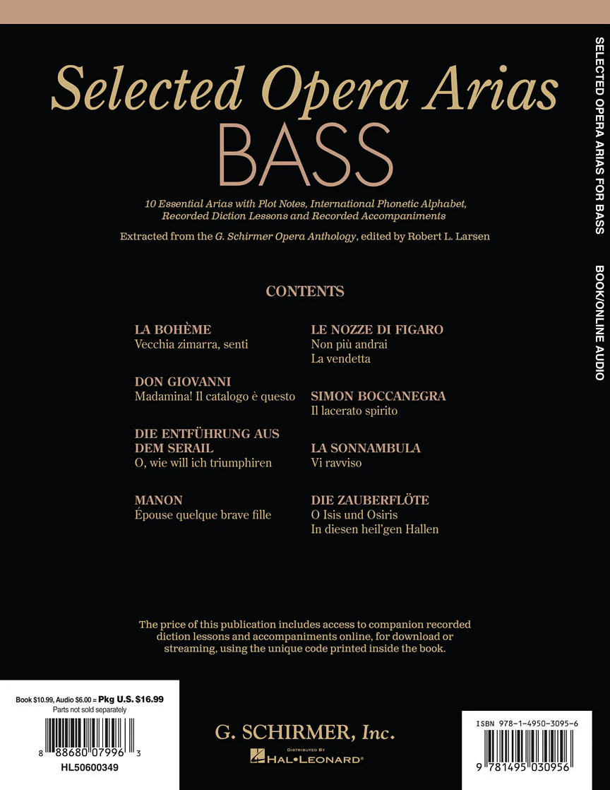 Bass Selected Opera Arias - Image 2
