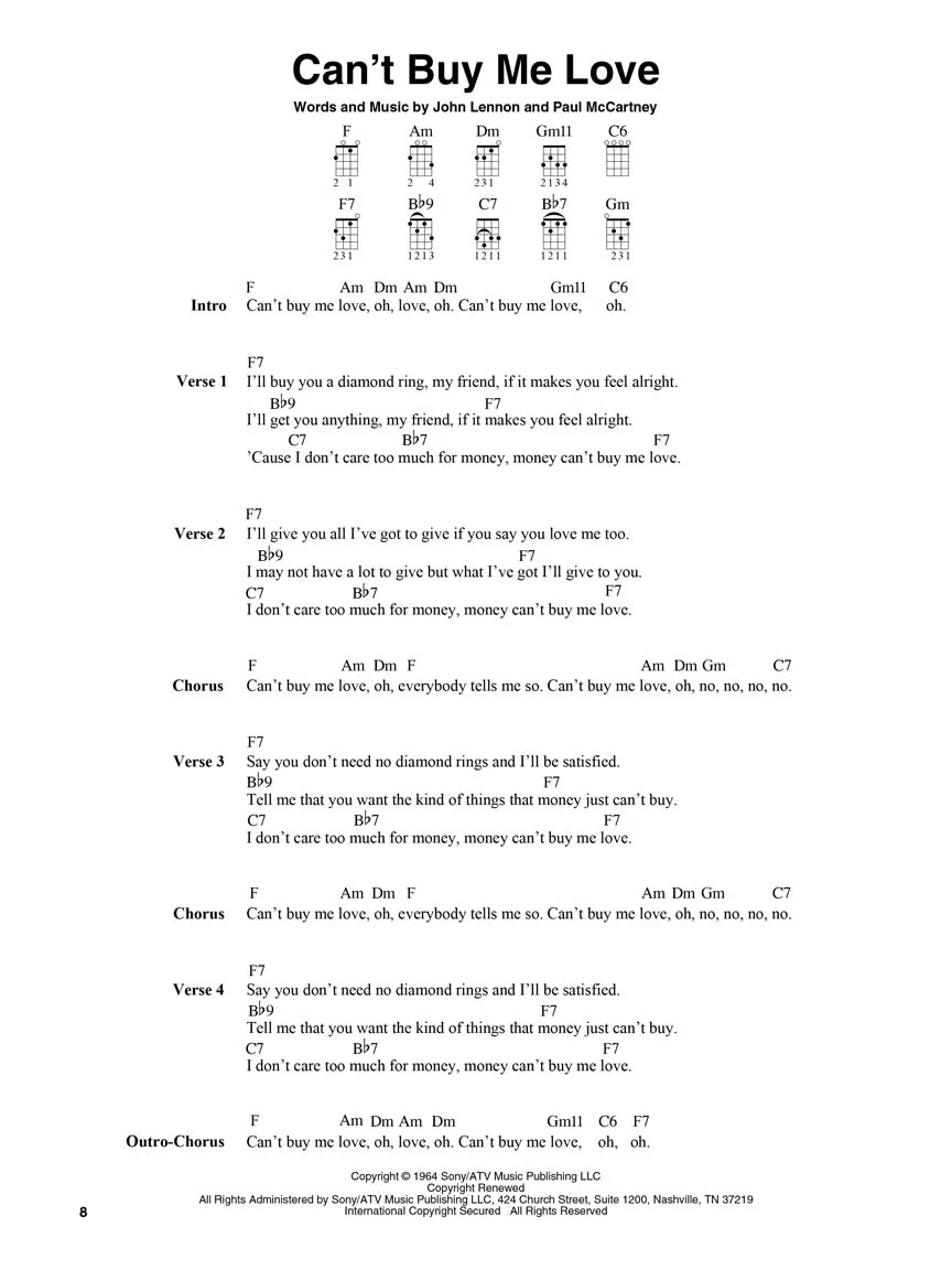 Beatles for Fingerstyle Ukulele - Image 5
