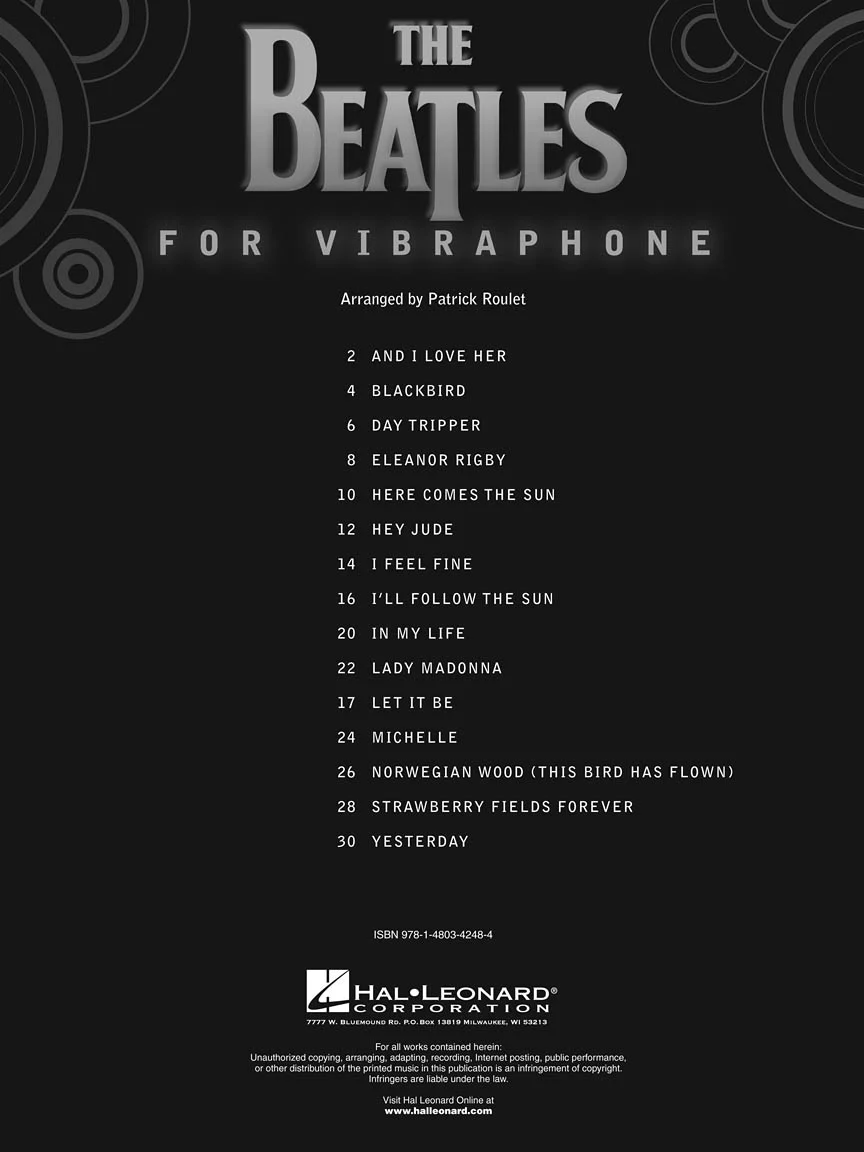 Beatles - For Vibraphone - Image 3