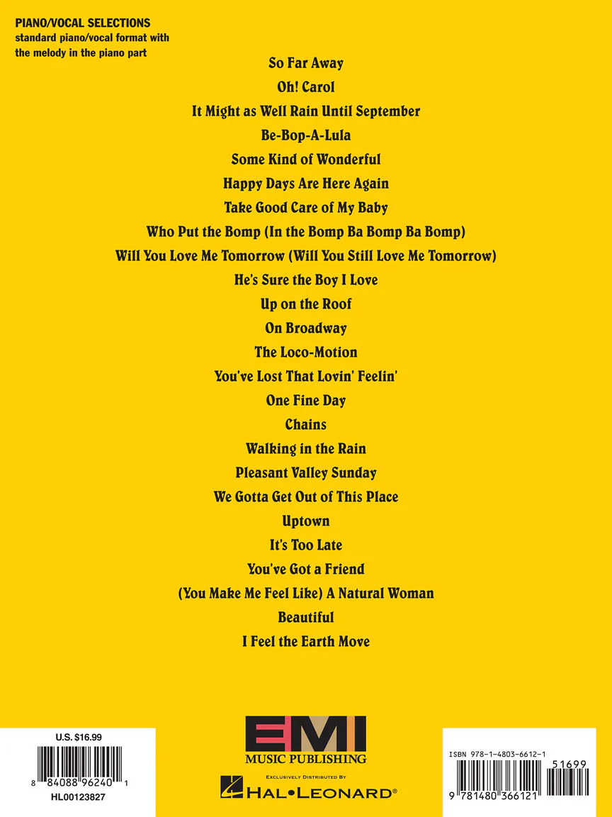 Beautiful - The Carole King Musical - Vocal Selections - Image 2
