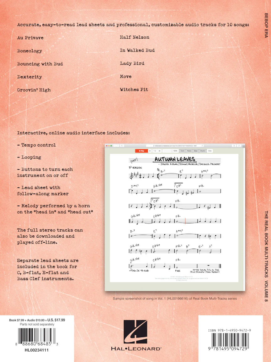 Bebop Era, The - Real Book Multi-Tracks Vol. 8 - Image 3