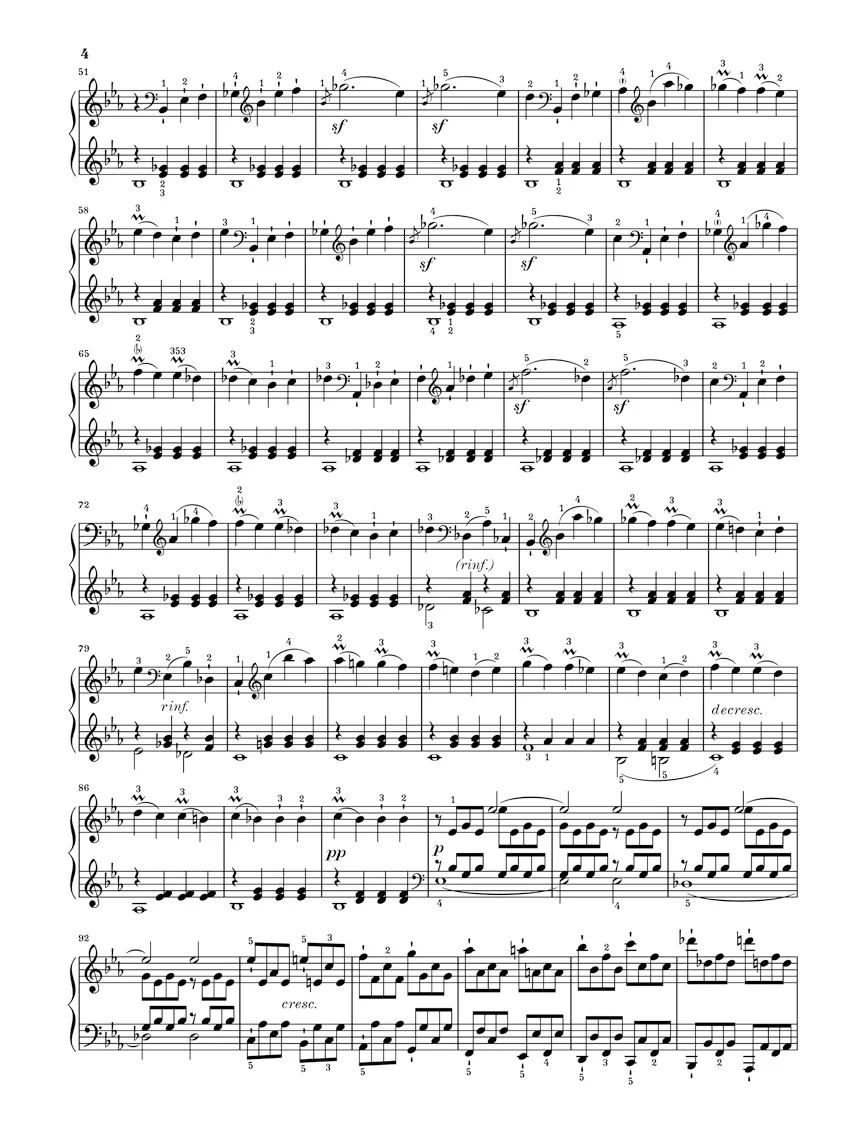 Beethoven: Five Famous Piano Sonatas, Op. 13, Op. 26, Op. 27,2, Op. 28 and, Op. 31,2 - Image 5