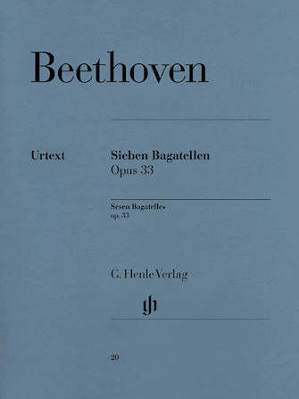 Beethoven: 7 Bagatelles, Op. 33