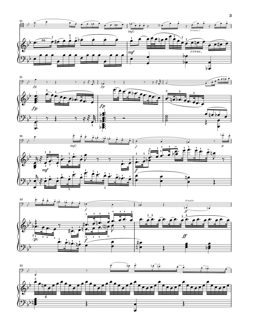 Beethoven: Sonata in g minor, Op. 5 No. 2 for Piano and Cello - Image 3