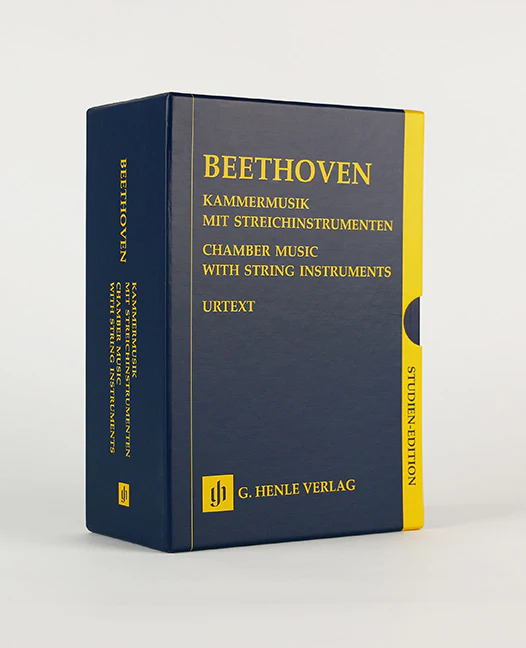 Beethoven: Chamber Music with String Instruments (Study Score)