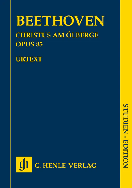 Beethoven: Christ on the mount of olives, Op. 85 (Study Score)