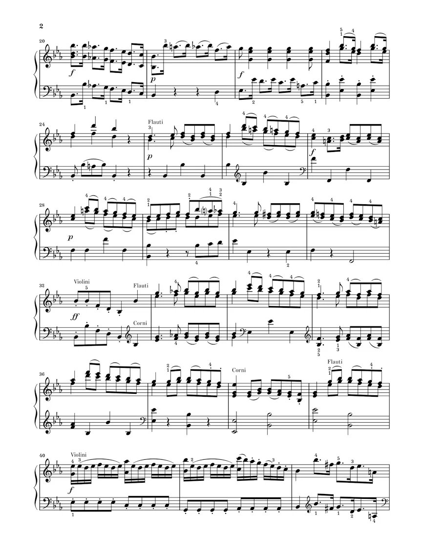 Beethoven: Piano Concerto in E flat major WoO 4 - Image 3