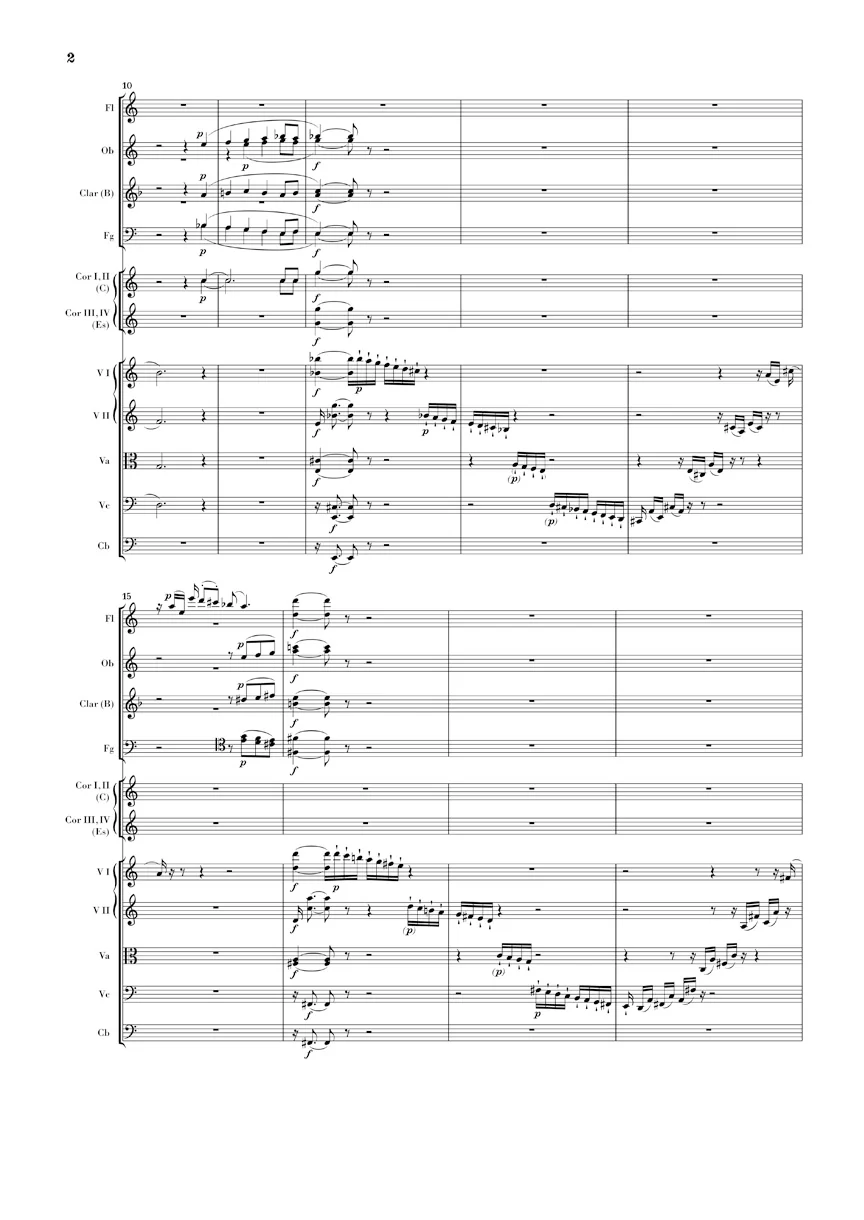 Beethoven: Overture No. 1 for the opera "Leonore" (1807) (Study Score) - Image 3