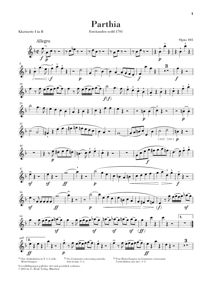Beethoven: Parthia, Op. 103 and Rondo WoO 25 for Wind Octet - Image 3