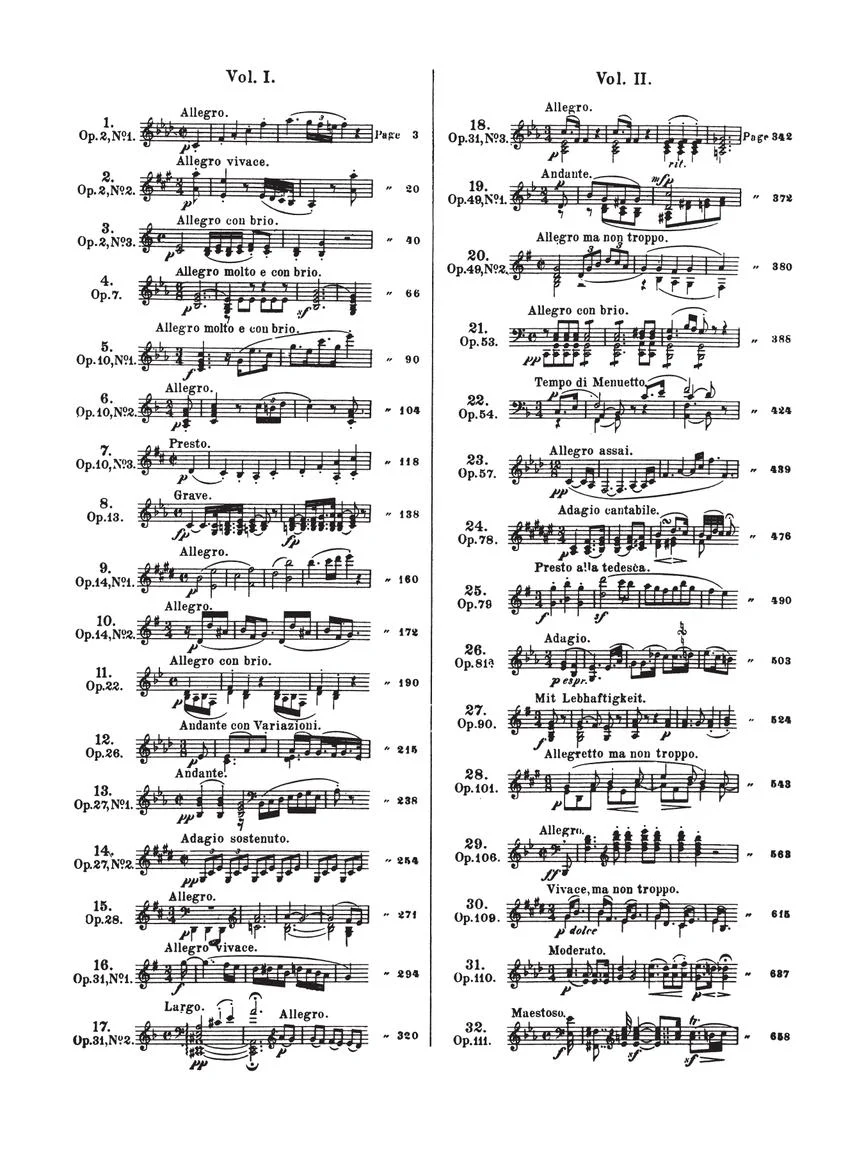 Beethoven Sonatas - Book 2 - Image 2